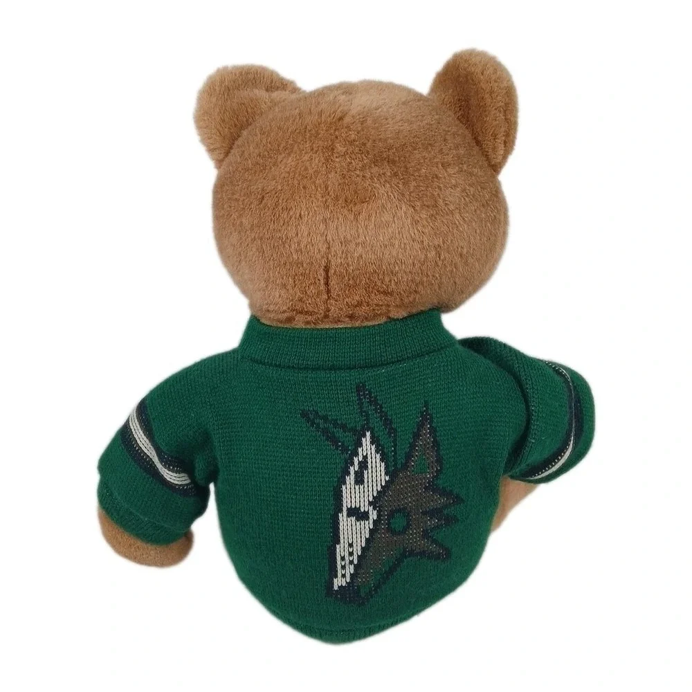 Roxbury Phoenix Coyotes Teddy Bear 16in Brown Kachina NHL Sports 1990s Vintage
